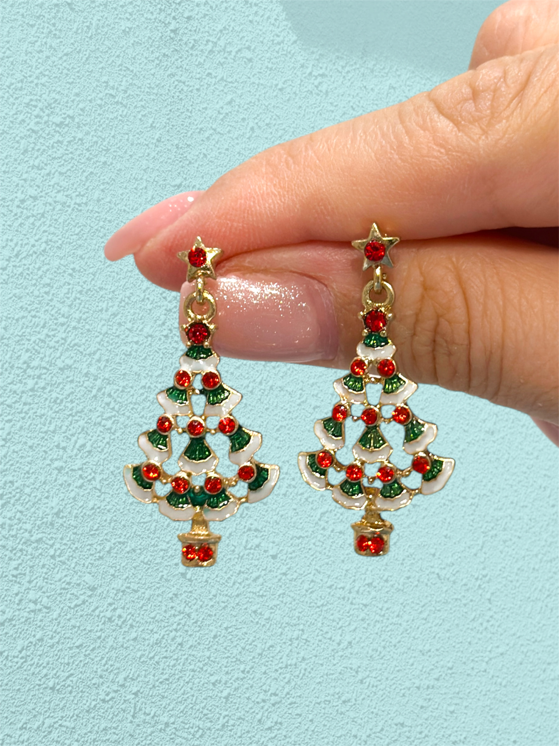 گوشواره درخت کریسمس